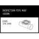 Marley Solvent Joint Inspection Pipe M&F 100DN - 129.100S